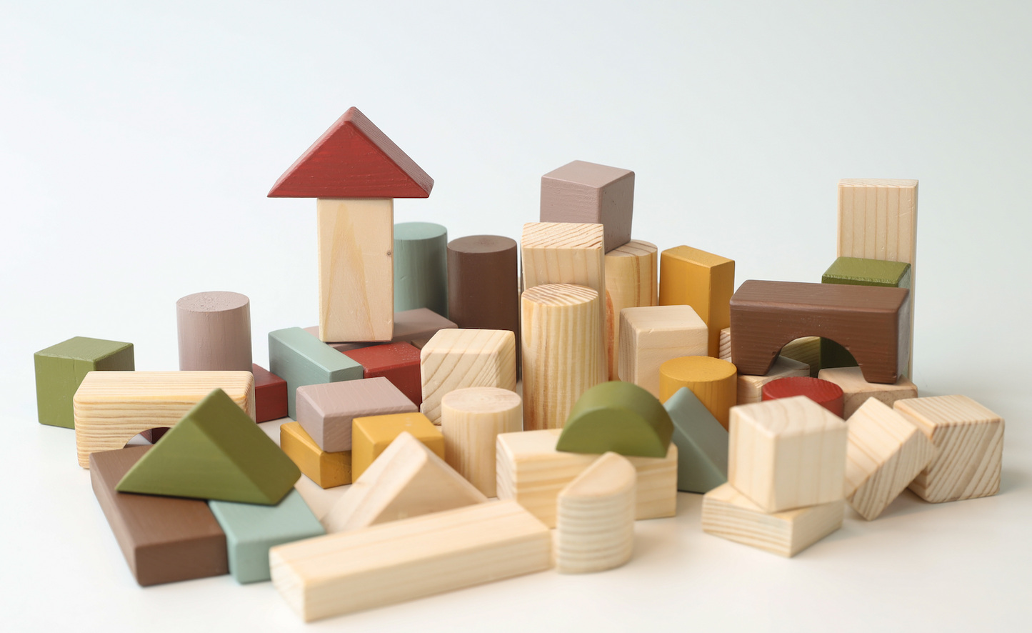 Birch Loose Blocks - Set of 50 pieces