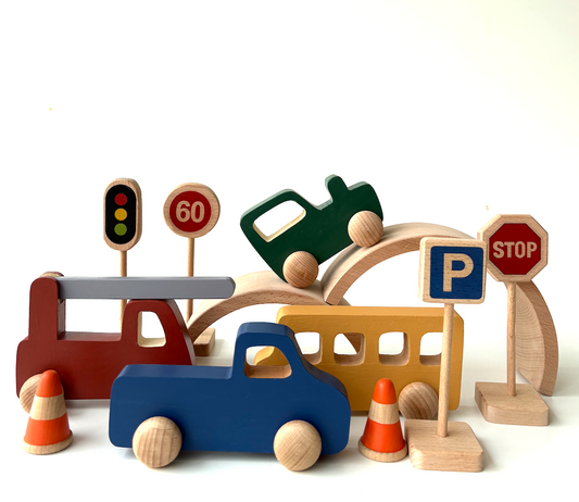 Birch Mini City Playset - for 1+ year old