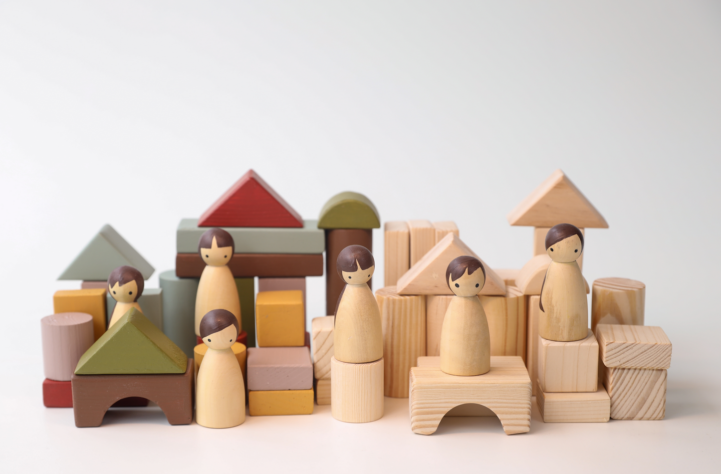Birch Loose Blocks - Set of 50 pieces