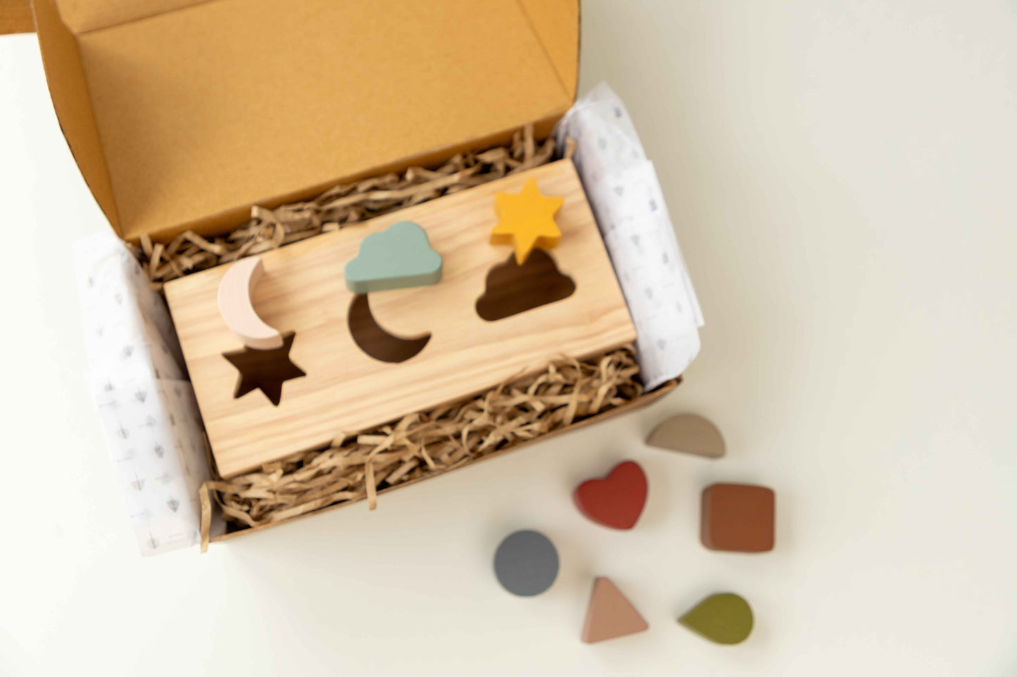 Birch Shape Puzzle box