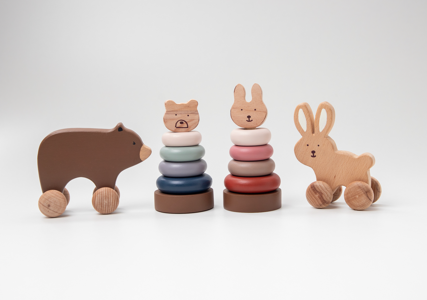 Birch Bunny Ring Stacker