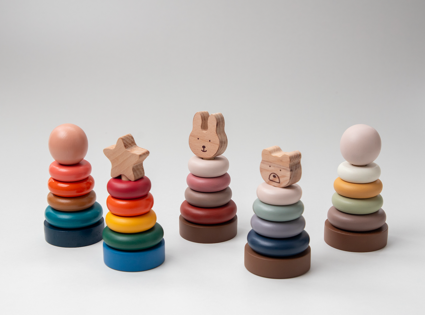 Birch Bunny Ring Stacker
