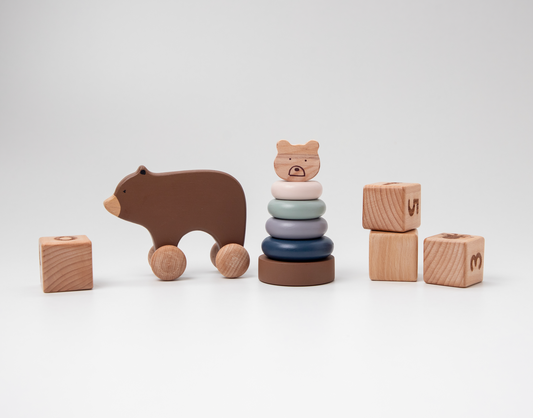 Birch Bear Ring Stacker