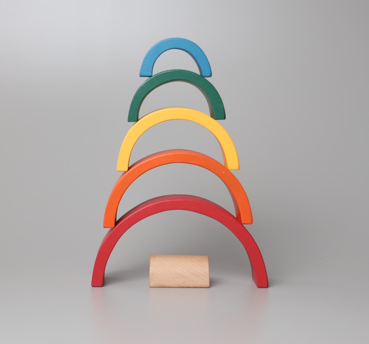 Rainbow Wooden Stacker - Classic