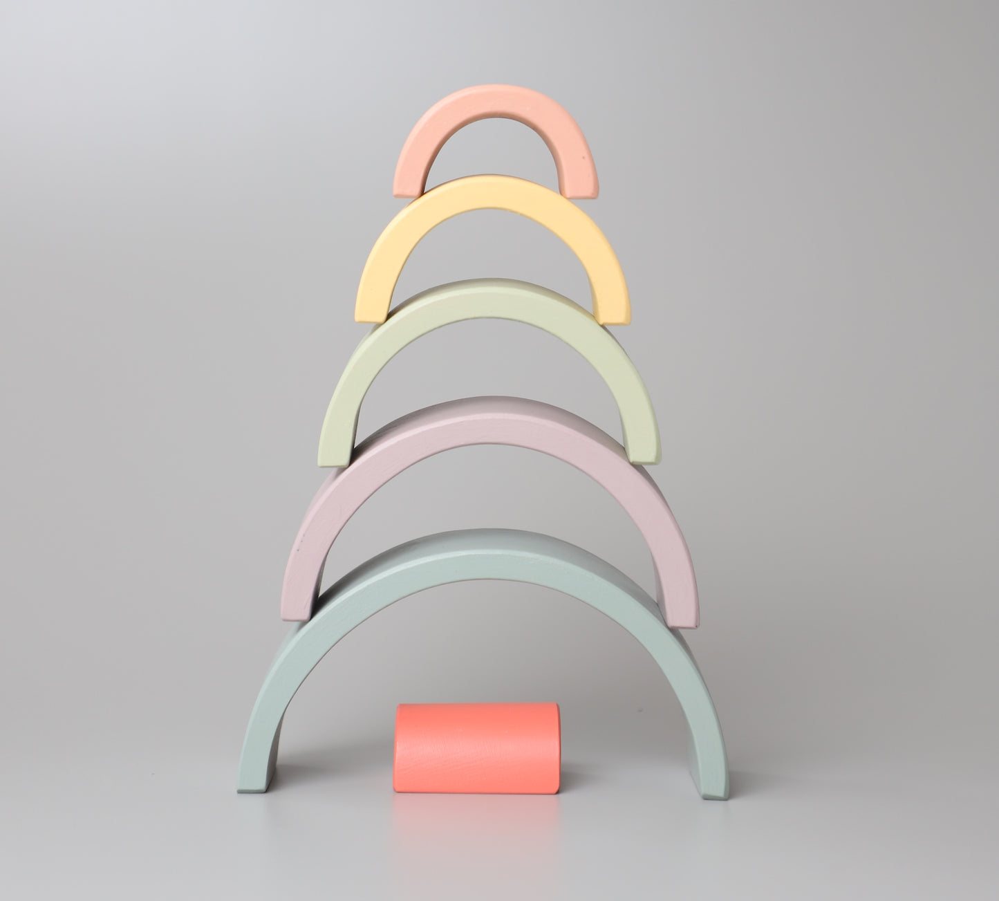 Pastel Wooden Rainbow Stacker