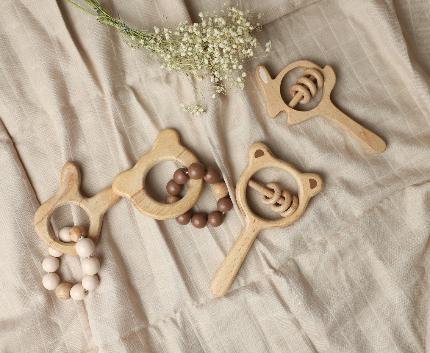 Birch Teether Set of 2