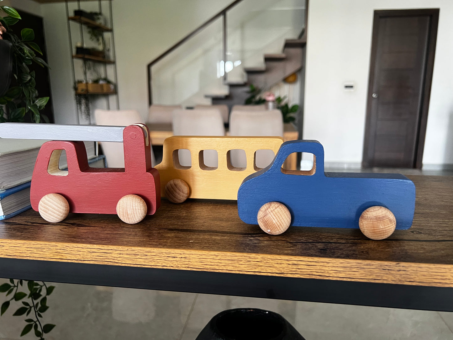 Birch Fire Truck Roller Toy - 1+ years