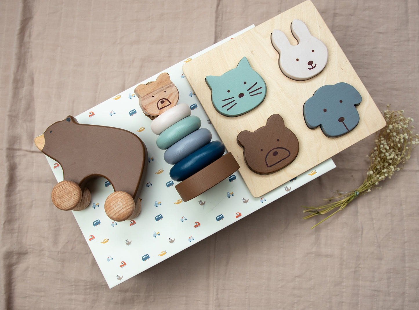 Bear Toddler Gift Box – A Perfect First Birthday Gift