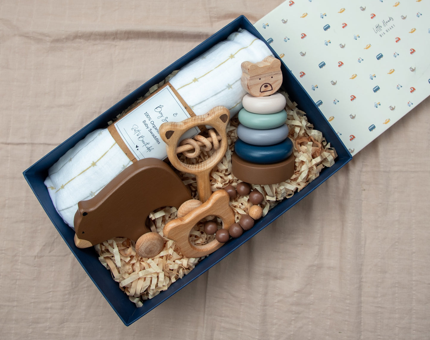 Bear Newborn Gift Box - Set of 5