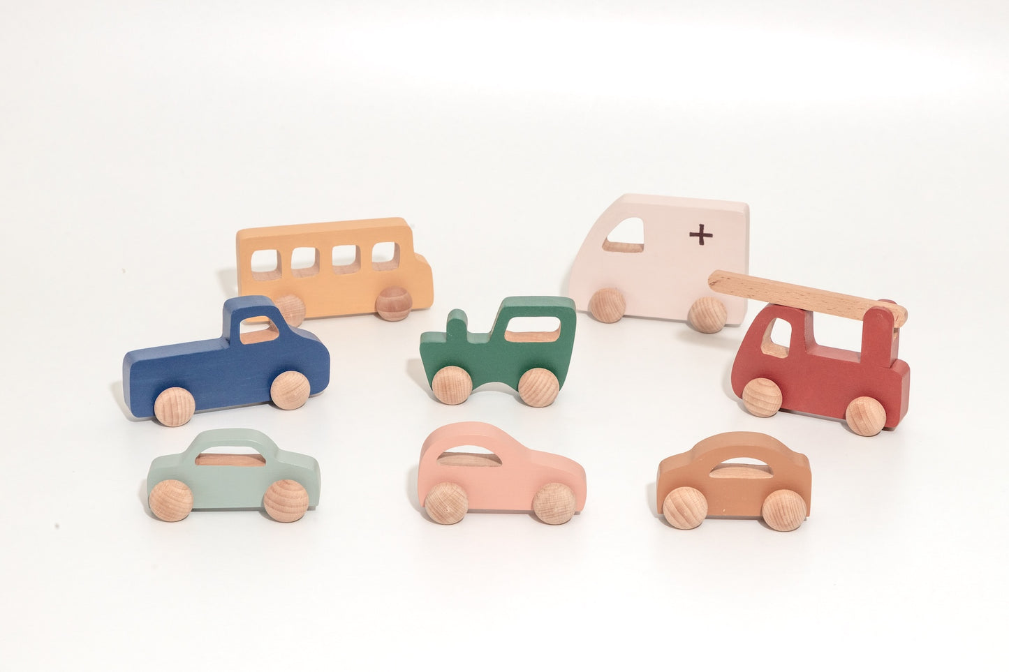 Birch Zoomie Car - Warm Peach