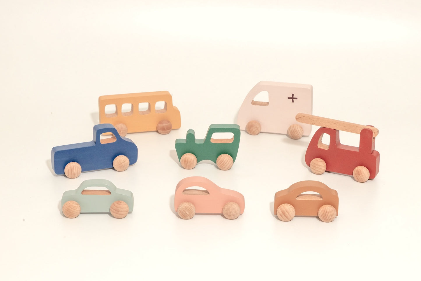 Birch Zoomie Car - Duck egg Blue