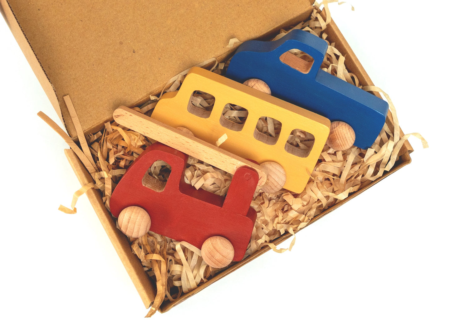 Birch Busy Wheels Set of 3