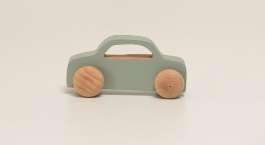 Birch Zoomie Car - Duck egg Blue