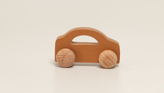 Birch Zoomie Car - Classic Brown
