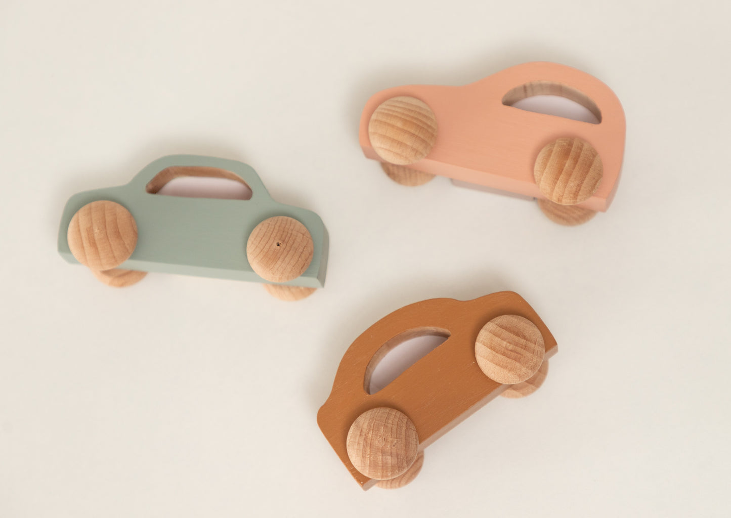 Birch Zoomie Car - Warm Peach