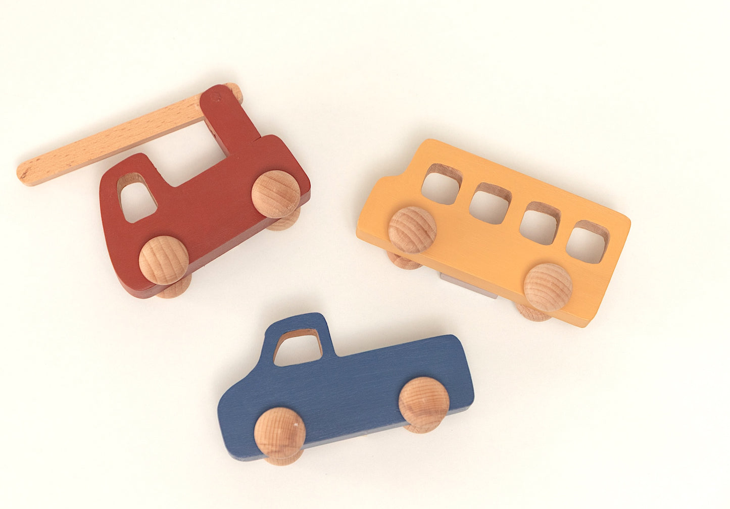 Birch Busy Wheels Set of 3