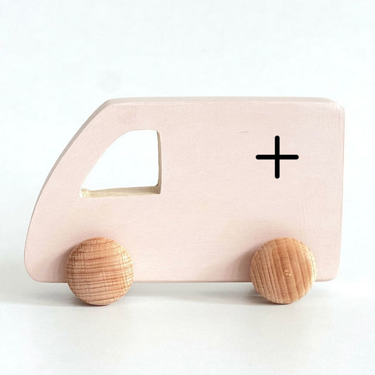 Birch Ambulance Roller Toy - 1+ year