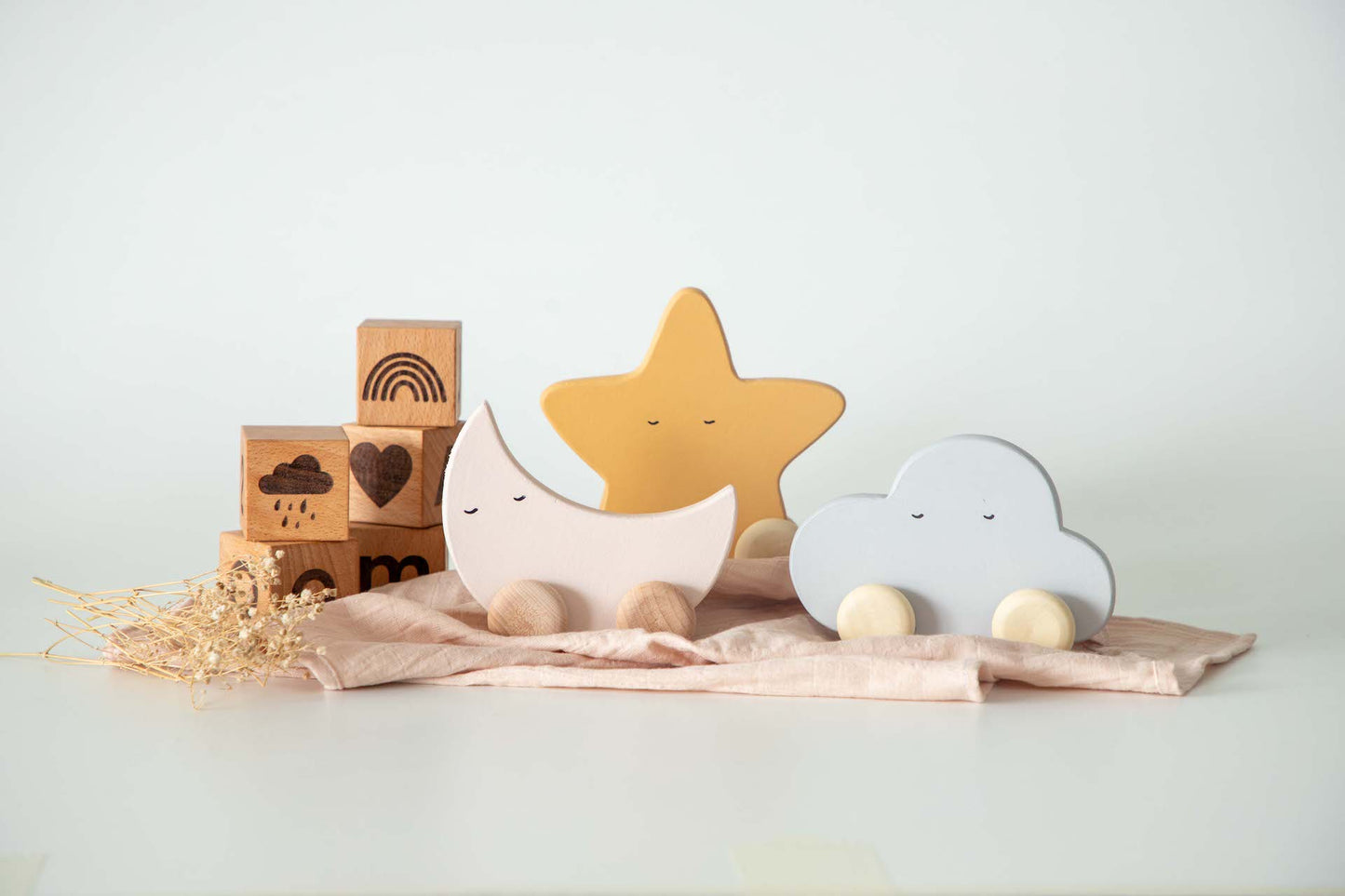 Birch Sky Roller Toys - Set of 3