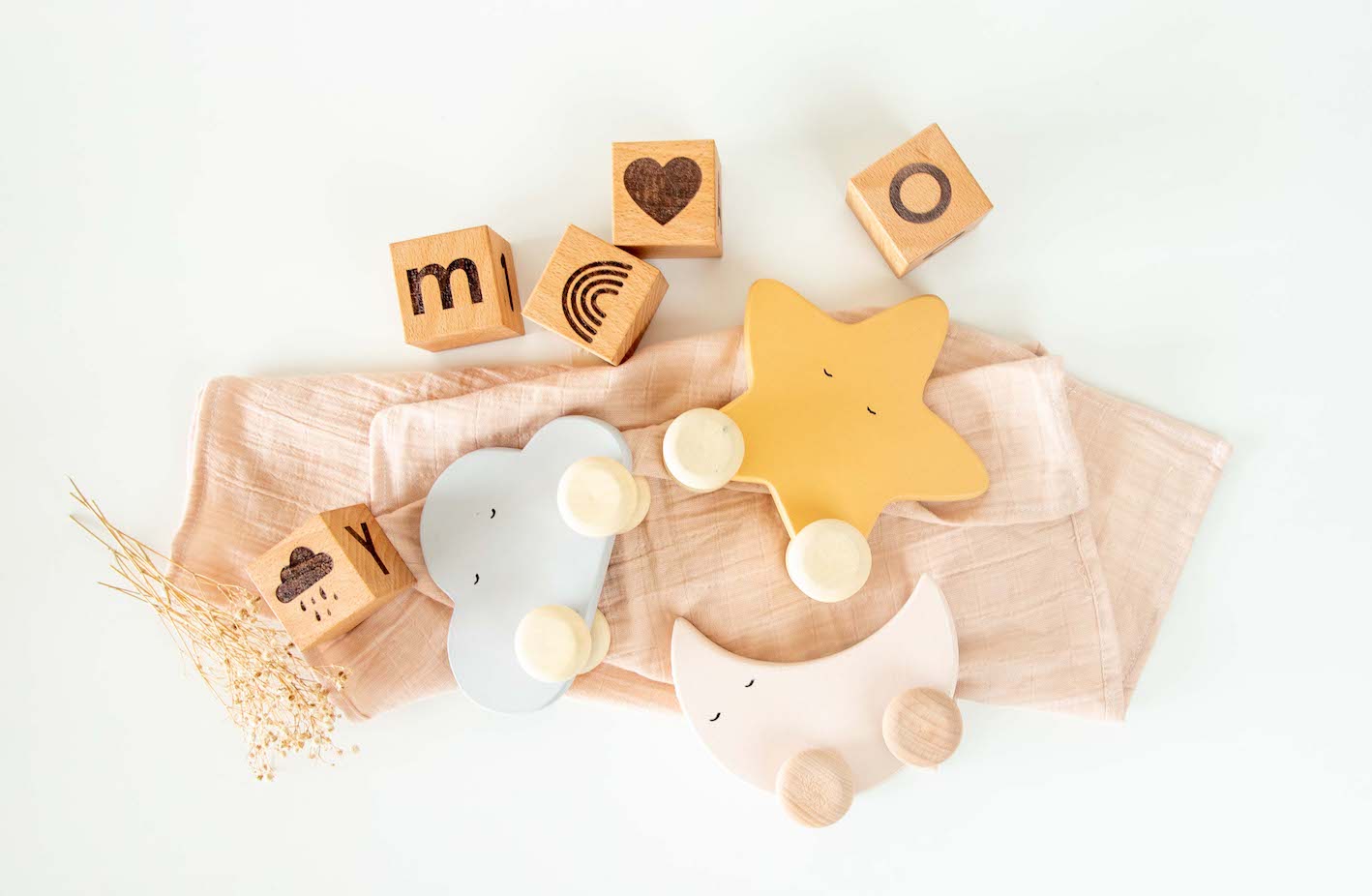 Birch Sky Roller Toys - Set of 3