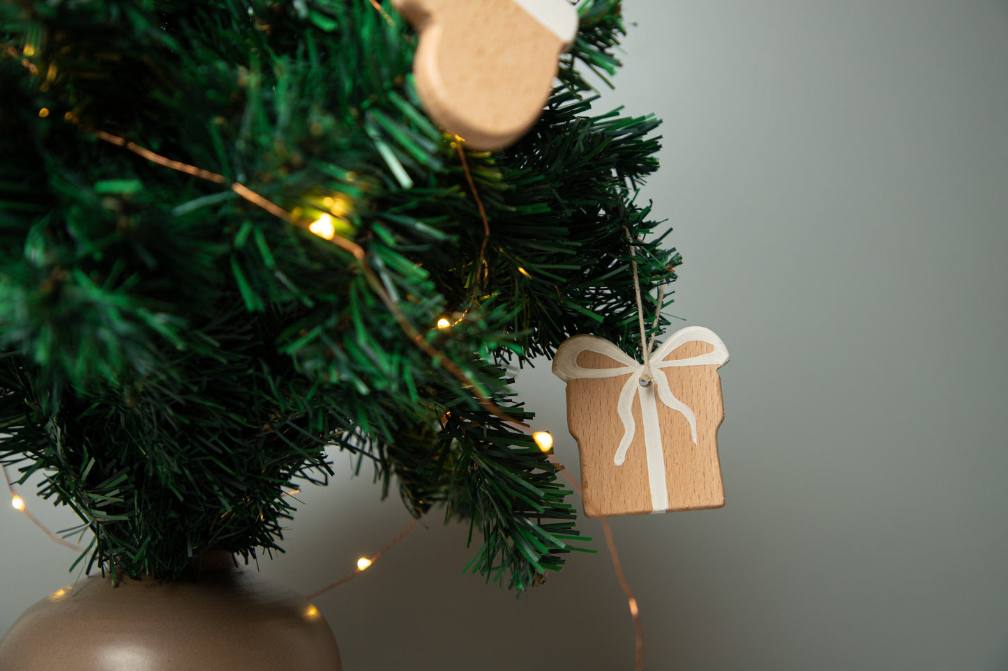 Birch Christmas Ornaments Set of 6