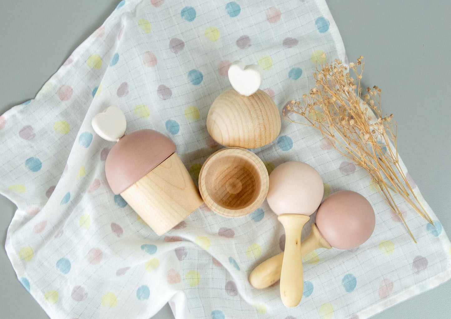 Birch Keepsake Cupcakes - Set of 2