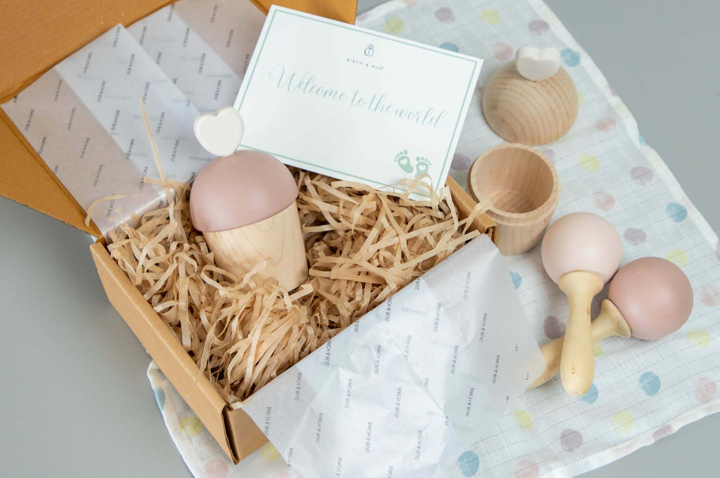 Birch Keepsake Cupcakes - Set of 2