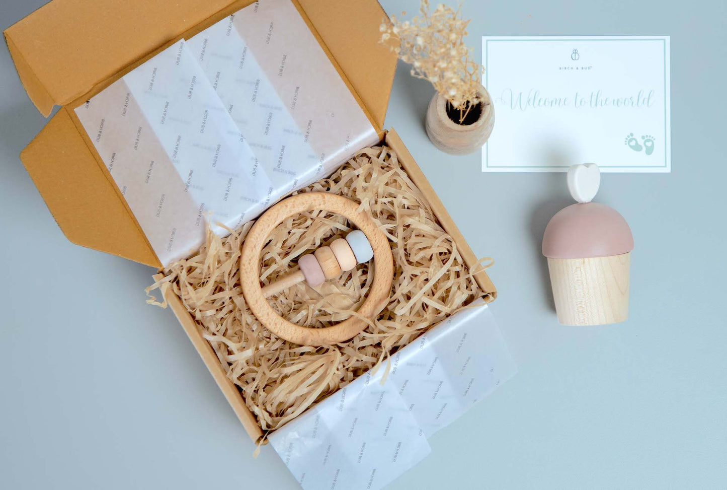 Birch Ring Rattle