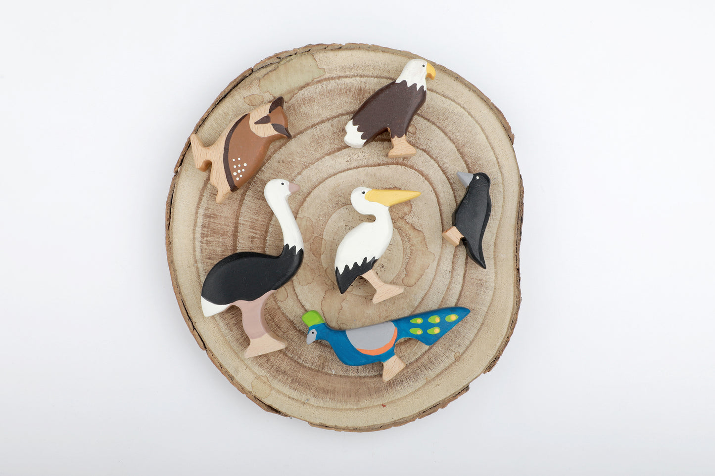 Little Birch Flock of Birds Set of 6 - Combo 2