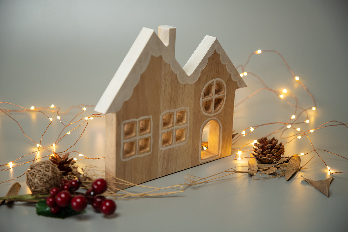 Birch Christmas Gingerbread House