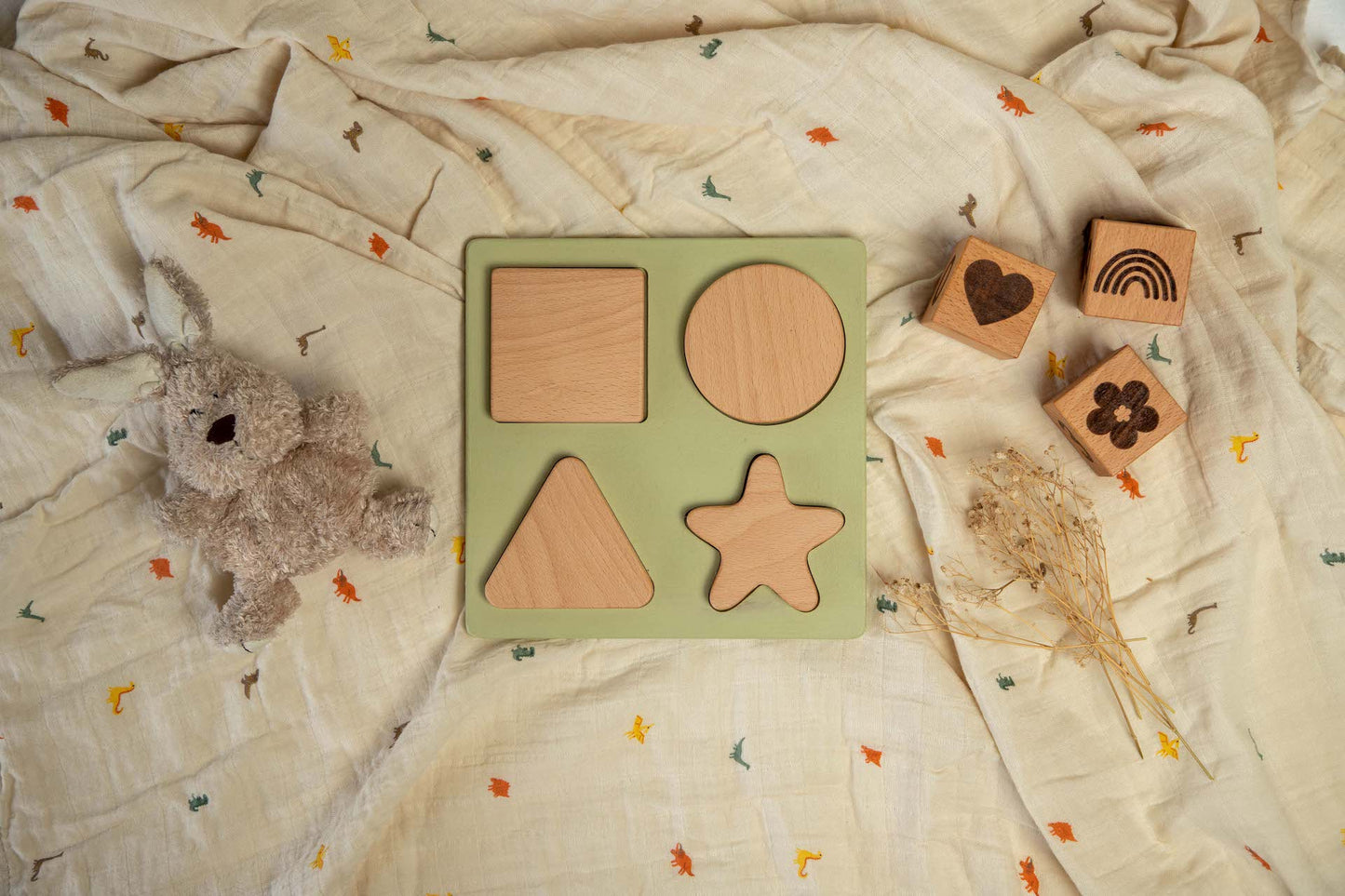 Birch Shape Puzzle Set of 4