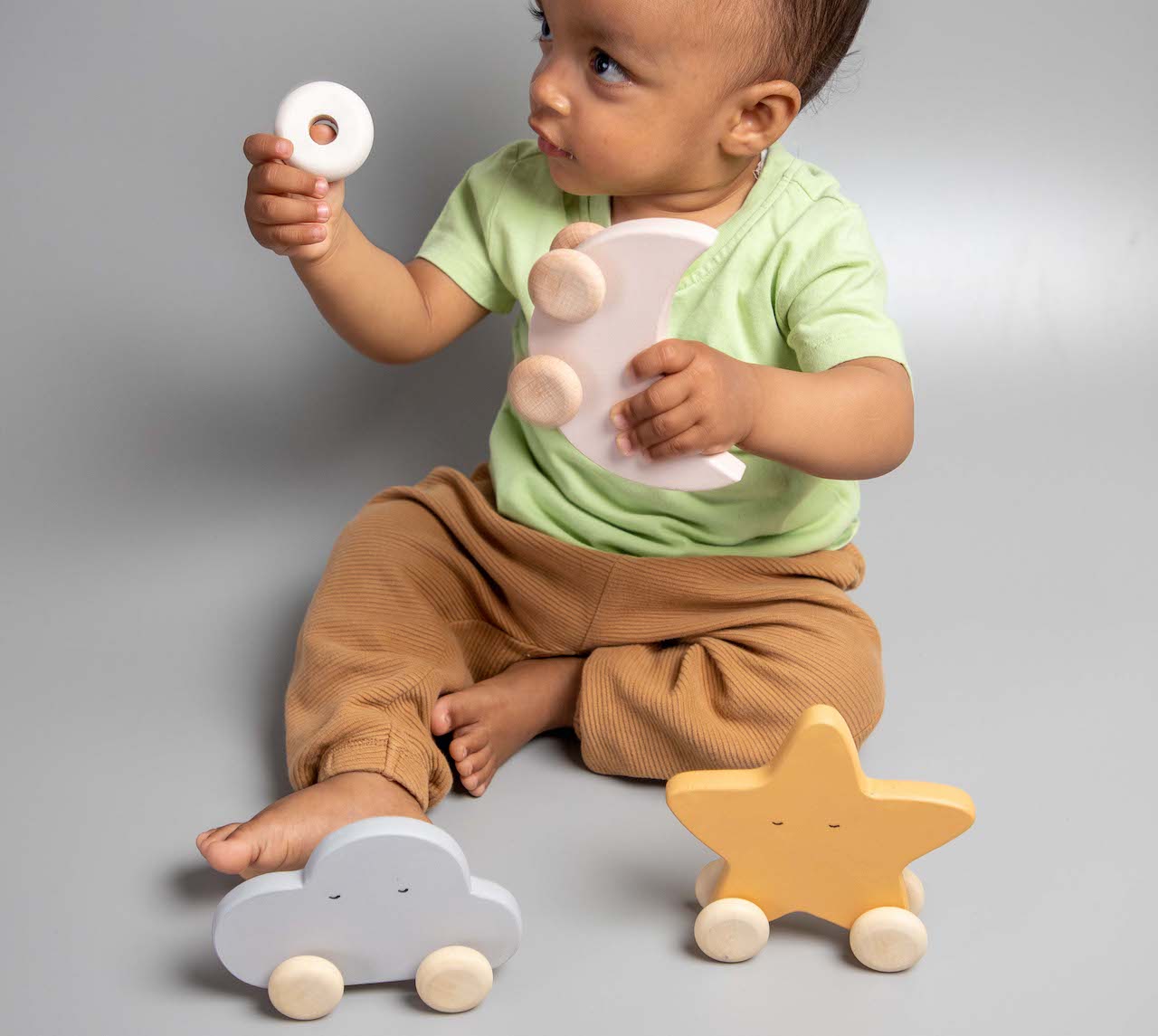 Birch Sky Roller Toys - Set of 3