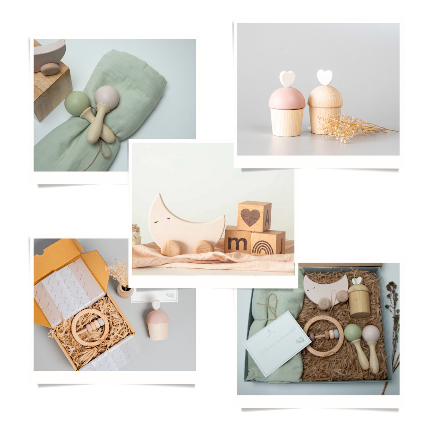 Birch NewBorn Gift box - Moon
