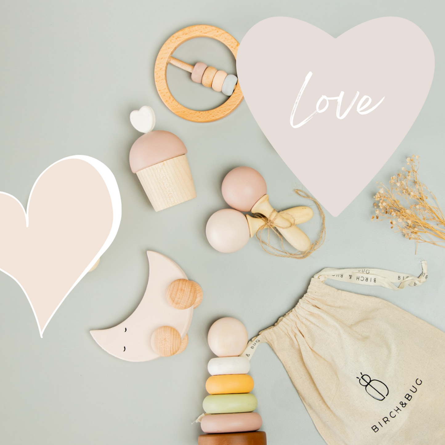 Birch NewBorn Gift box - Moon