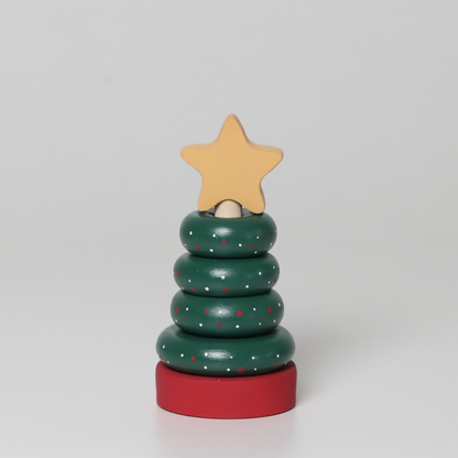Birch Christmas Ring Stacker