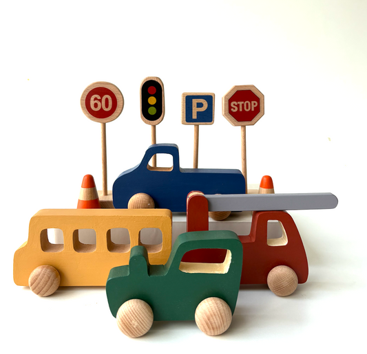 Birch Mini City Playset - for 1+ year old