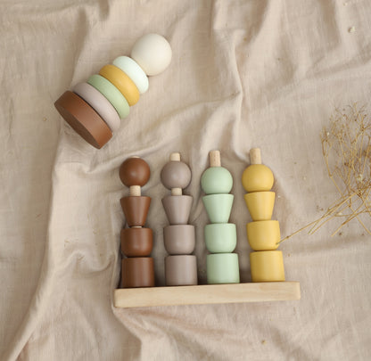 Birch Little Bloom Stacker Set - Meadow