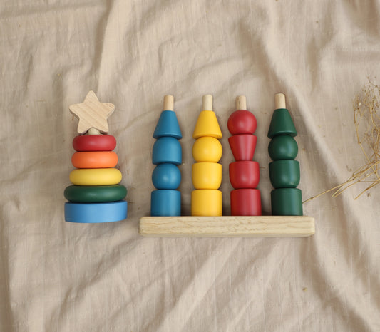 Birch Little Bloom Stacker Set - Classic