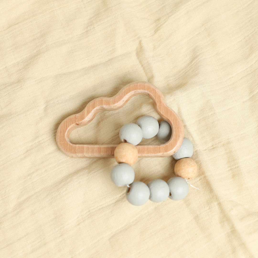 Cloud Teether with Beads
