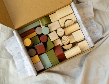 Birch Loose Blocks - Set of 50 pieces
