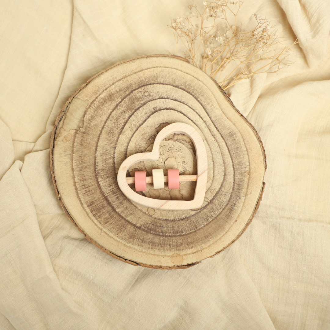Birch Heart Rattle