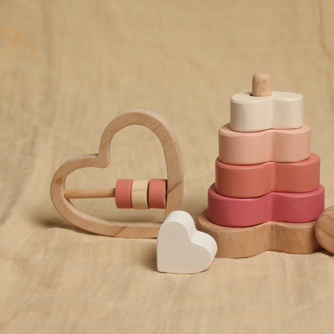 Birch Heart Rattle