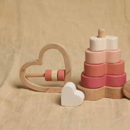 Birch Heart Rattle