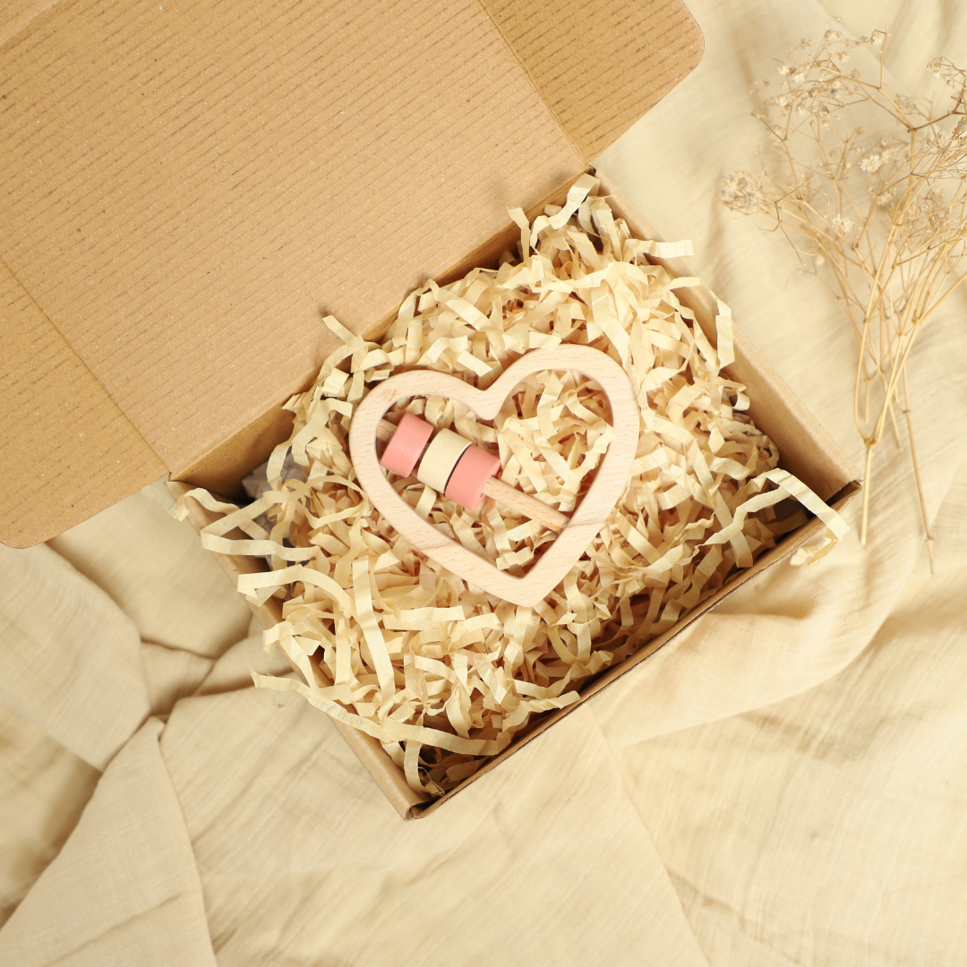 Birch Heart Rattle