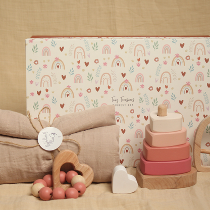 Birch NewBorn Giftbox With All My Heart - Set of 4
