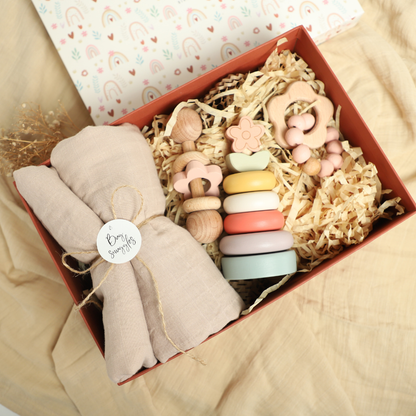 Birch Newborn Blooming Gift Box - Set of 4