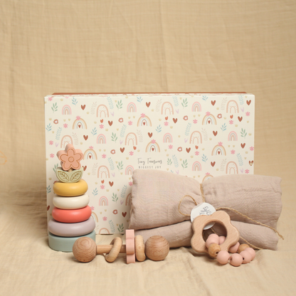 Birch Newborn Blooming Gift Box - Set of 4