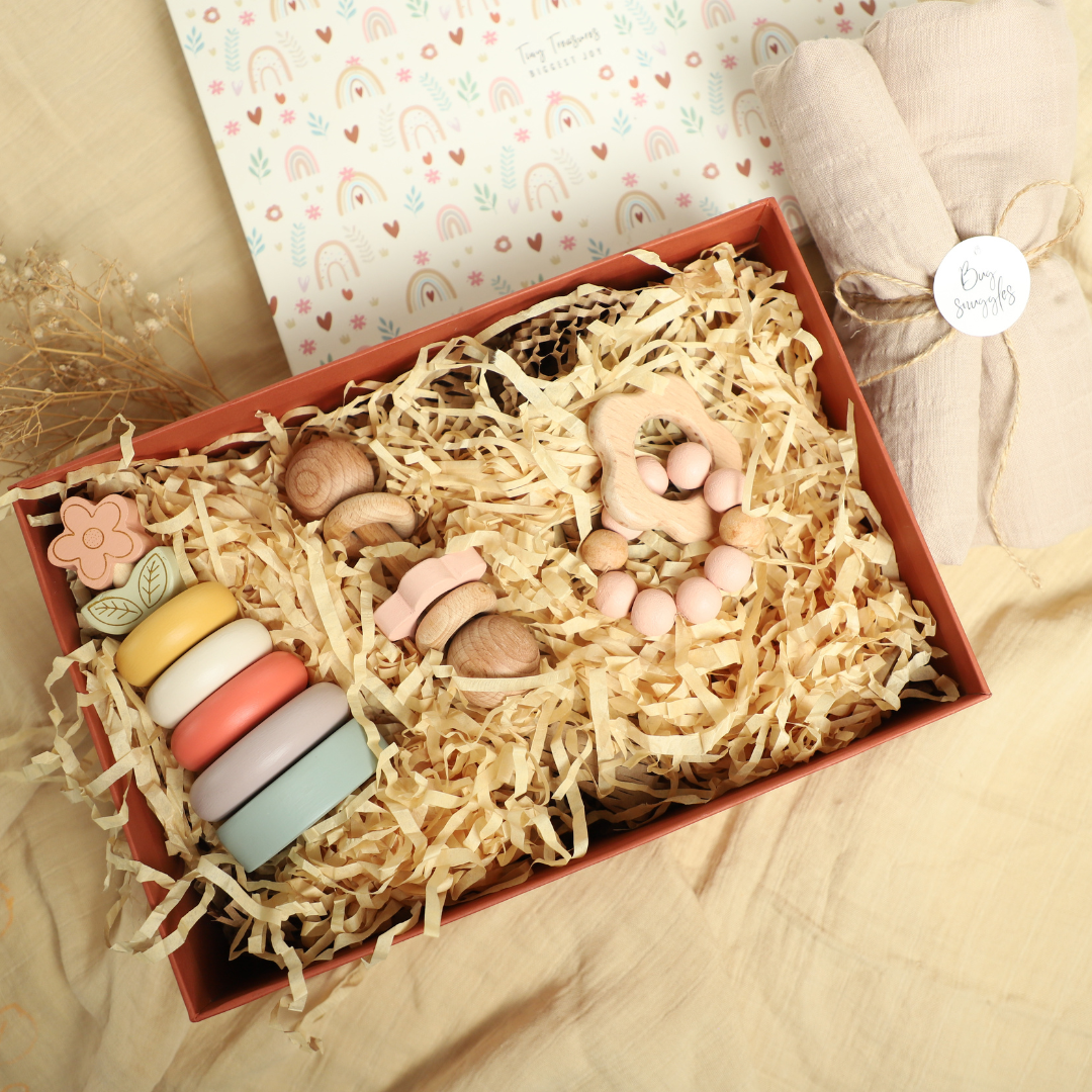 Birch Newborn Blooming Gift Box - Set of 4