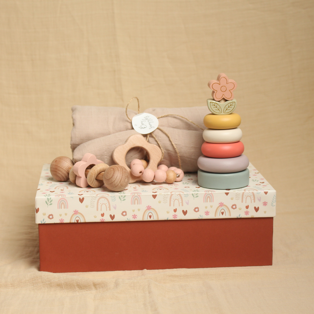 Birch Newborn Blooming Gift Box - Set of 4