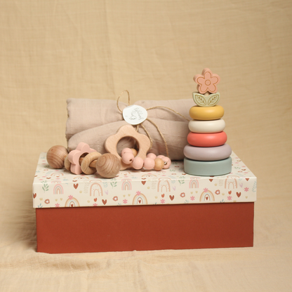 Birch Newborn Blooming Gift Box - Set of 4