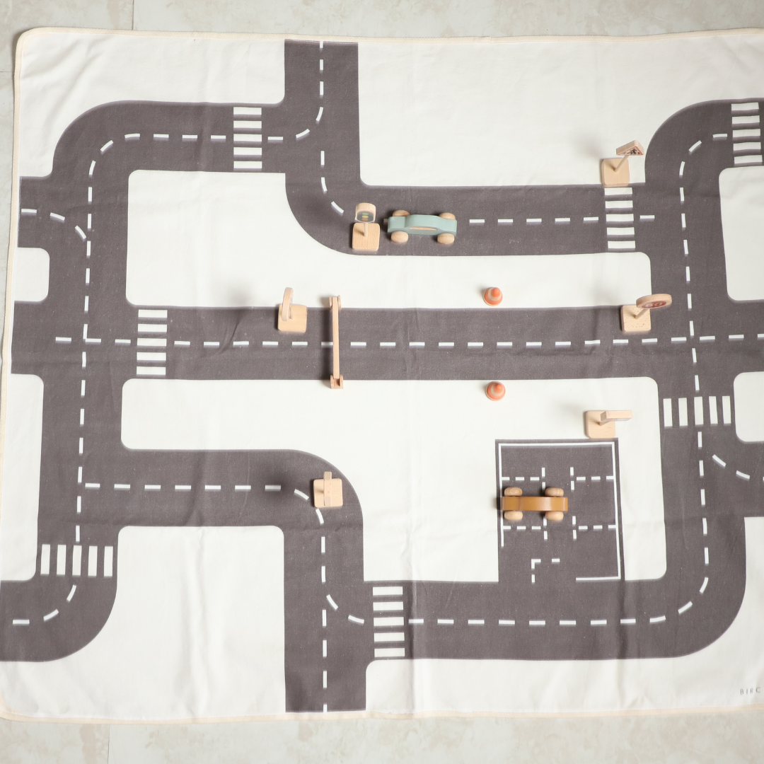Birch Road Track Play mat